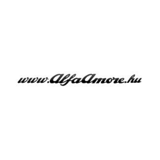 Alfa Amore felirat matrica - 20 cm