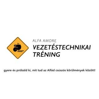 7. Alfa Amore Vezetéstechnikai Tréning - jegy