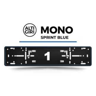 AltiGiri Mono Sprint Blue rendszámkeret