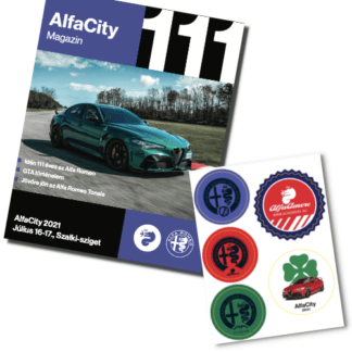 AlfaCity Magazin - matricákkal, poszterrel