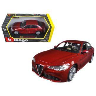 Bburago piros Alfa Romeo Giulia 1:24