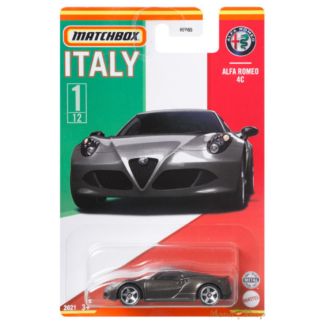 Matchbox Alfa Romeo 4C - ITALY sorozat