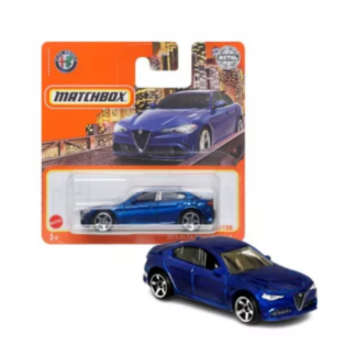 Matchbox Alfa Romeo Giulia 2016 - kék