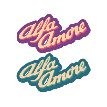 Alfa Amore funky matrica