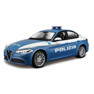 Bburago Alfa Romeo Giulia Polizia modellautó 1:43