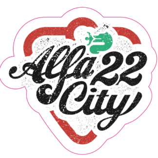AlfaCity22 hűtőmágnes