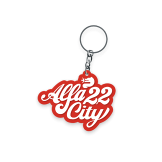AlfaCity22 kulcstartó