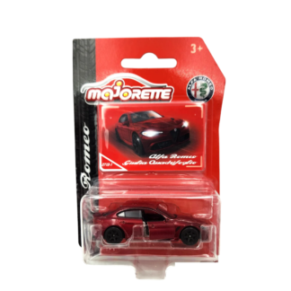Majorette Alfa Romeo Giulia Quadrifoglio piros kisautó 1:64
