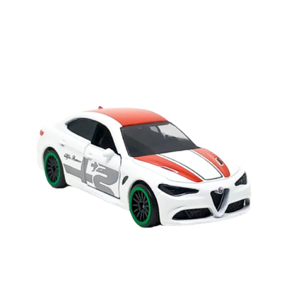 Majorette Alfa Romeo Giulia Quadrifoglio fehér kisautó 1:64 - Image 3