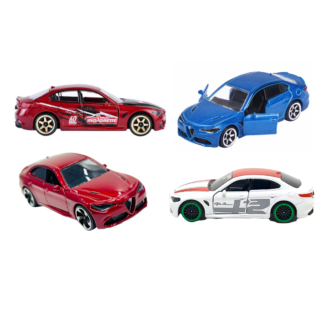 Majorette Alfa Romeo Giulia csomag - 4 db kisautó