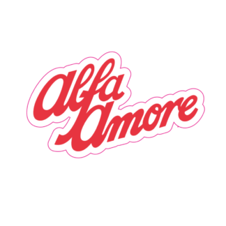 Alfa Amore hűtőmágnes